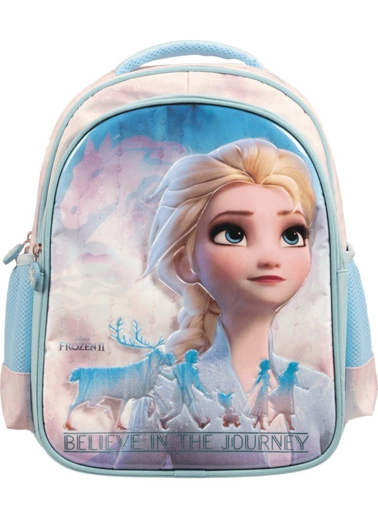 Disney FROZEN 2 Primary School Bag Loft Pink Journey and Pencil Case  - Image 2