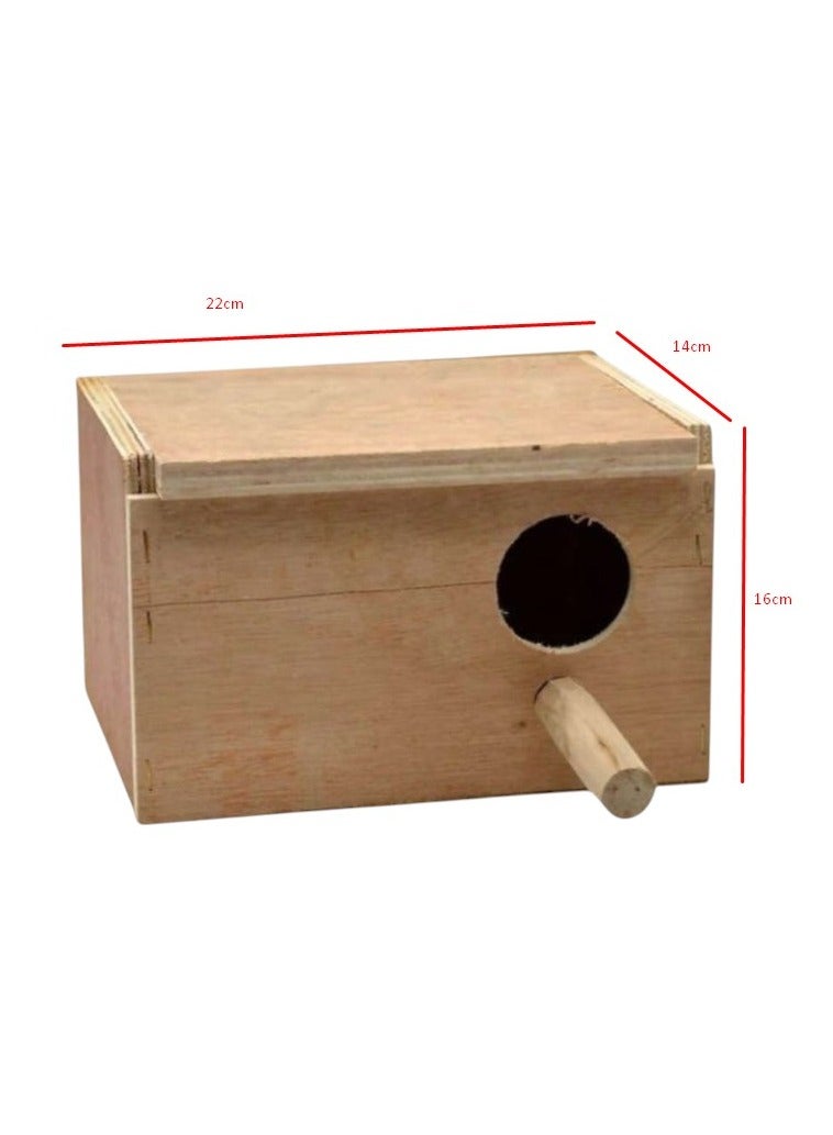 عش خشبي للطيور - Image 2