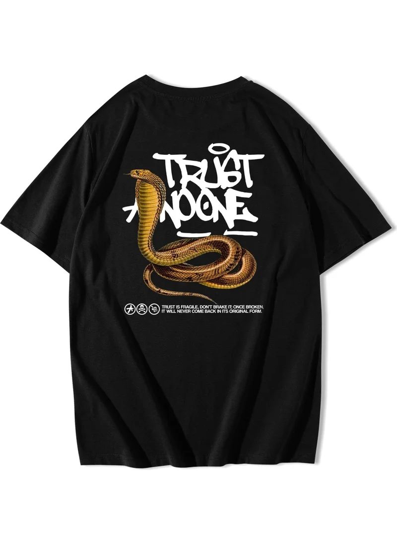 BRZ Collection Unisex Oversize Trust No One T-Shirt