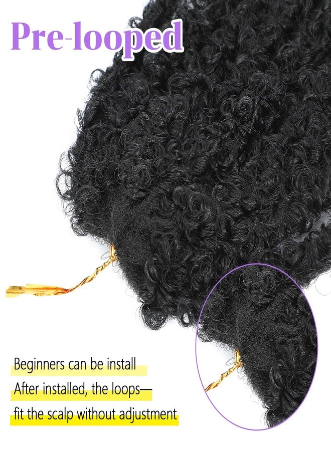 Forevery Butterfly Locs Crochet Hair 24 Inch Fairy Butterfly Locs 6 Packs Distressed Locs Pre Looped Crochet Hair for Black Women Crochet Butterfly Locs for Daily (24 Inch-6 Packs-1B) - Image 3
