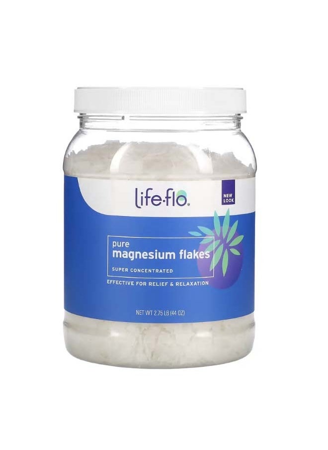 Life-flo Pure Magnesium Flakes Super Concentrated 2.75 lb 44 oz  - Image 1