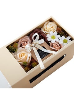 Rectangular flower box -champagne