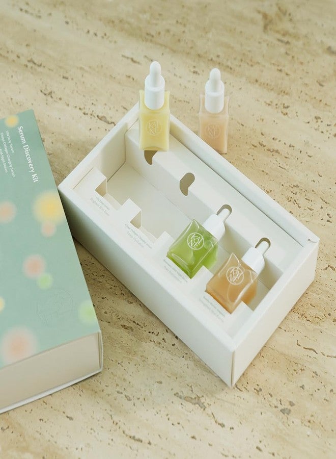 KAINE Serum Discovery Kit, 4-Piece Skincare Set Vegan Korean Face Serum Gift Set for Radiant & Hydrated Skin 0.28 fl.oz/8.5ml Each - Image 2