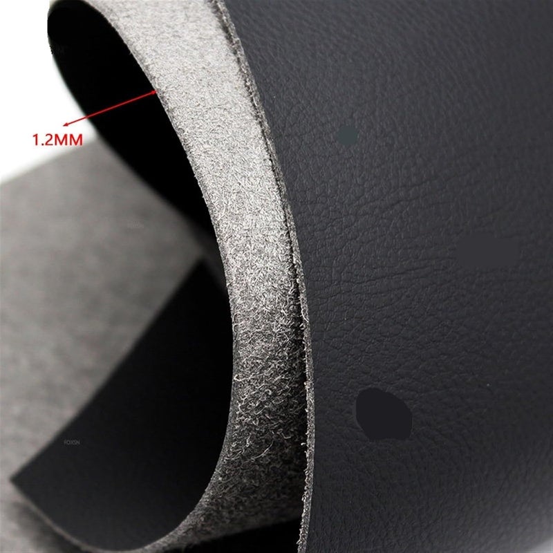 Yurefax Black Leather Door Armrest Panel Covers for Toyota Prius - Image 2