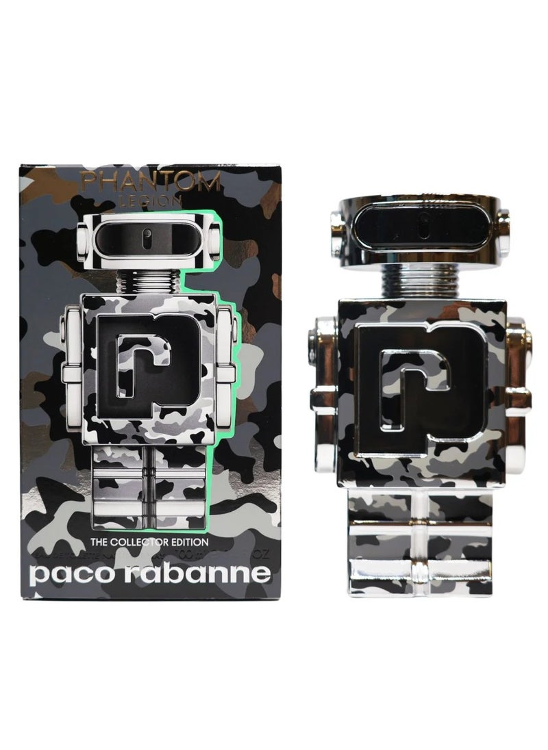 paco rabanne - Paco Rabanne Phantom Legion Collector EDT For Men 100ML - Image 1