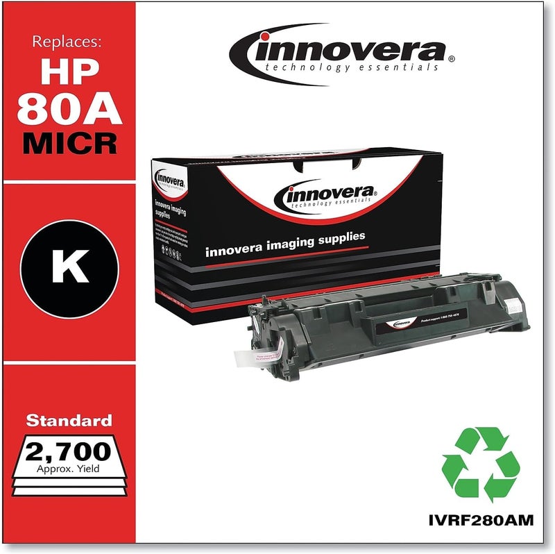 Innovera IVRF280AM  Remanufactured CF280AM 80A MICR Toner - Image 2