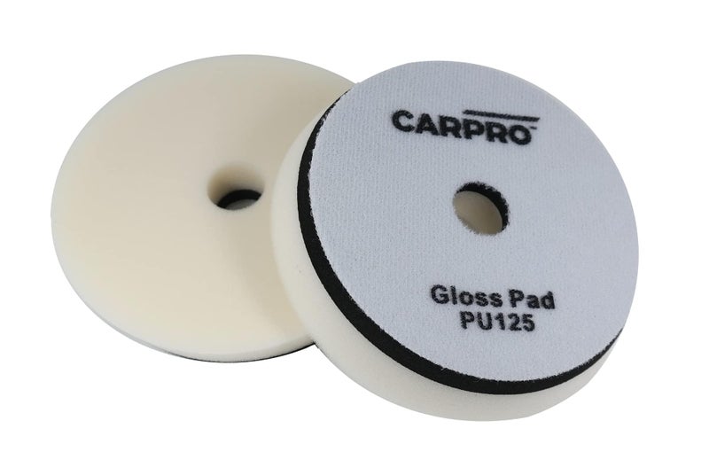 CARPRO Gloss Pad Extreme High Gloss Made of Unique Japanese Open Cell Polyurethane Foam Beveled Profile Both Dual Action and Rotary Machines 5 Pack of 1