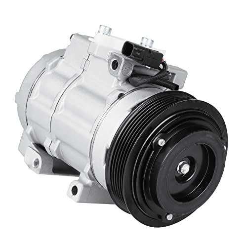 AEagle Air Conditioning Compressor & A/C Clutch for Ford F-150 & Expedition 2007-2014, F-250 2007-2009, F250 F350 Super Duty 07-10, F-350 08-09, Lobo 01-14 & 16-17, Lincoln Mark LT 07-08, Navigator 07-14 - Image 1