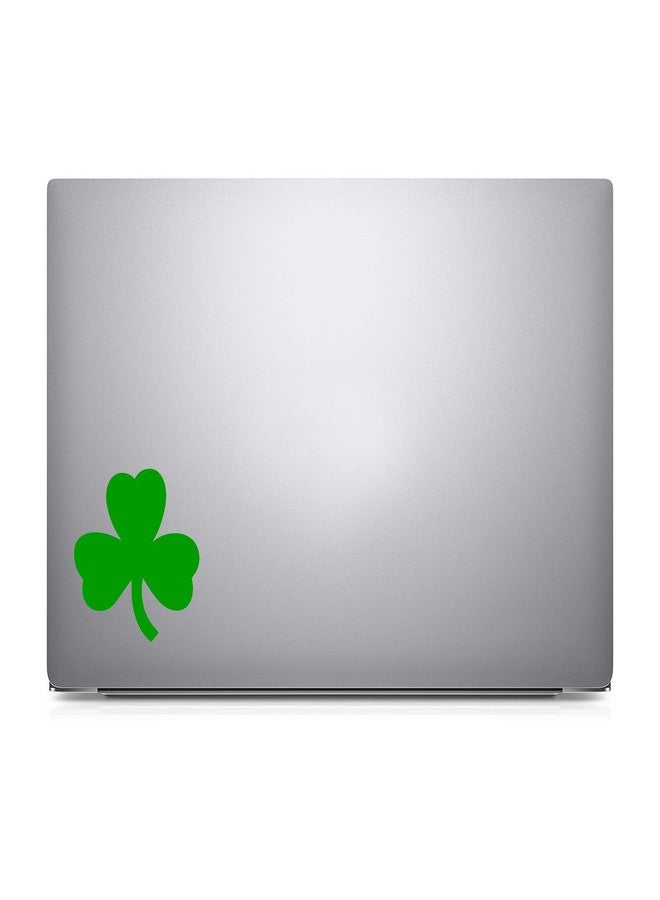 Bargain Max Decals Shamrock Clover Sticker Decal Notebook Car Laptop 2" x 2" (Green) - Image 4