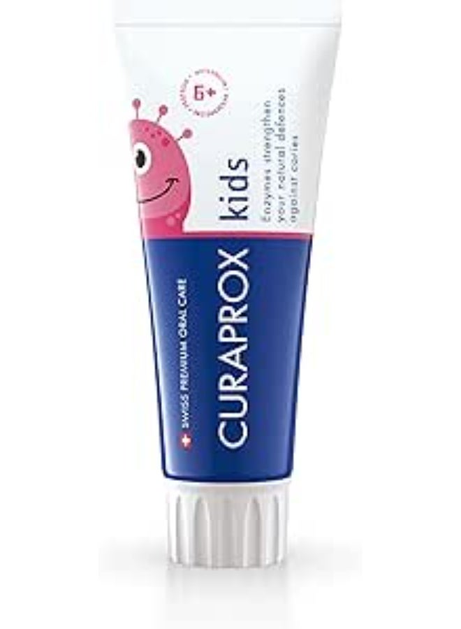 Curaprox Toothpaste for Children 1–6 Years – Watermelon Flavor – 60ml - Image 1