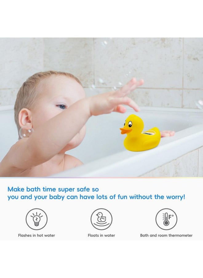 B&H - b&h Digital Duckling Baby Bath Thermometer, Infant Safe Floating Water Temperature Thermometer and Baby Bath Time Toy - Easy to Read Display | BPA-Free - Image 1