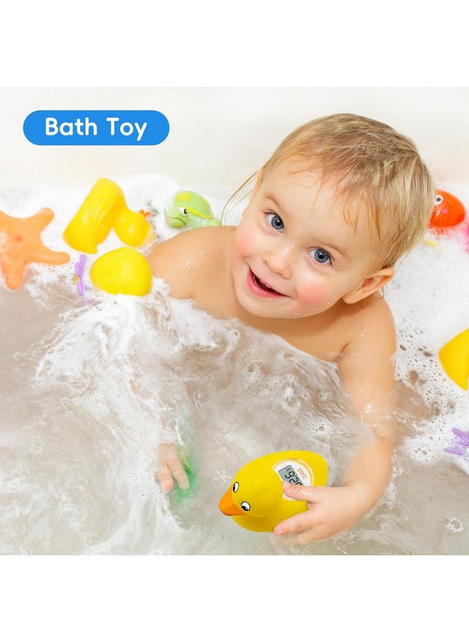 B&H - b&h Digital Duckling Baby Bath Thermometer, Infant Safe Floating Water Temperature Thermometer and Baby Bath Time Toy - Easy to Read Display | BPA-Free - Image 1