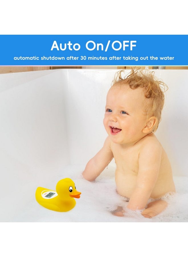B&H - b&h Digital Duckling Baby Bath Thermometer, Infant Safe Floating Water Temperature Thermometer and Baby Bath Time Toy - Easy to Read Display | BPA-Free - Image 1