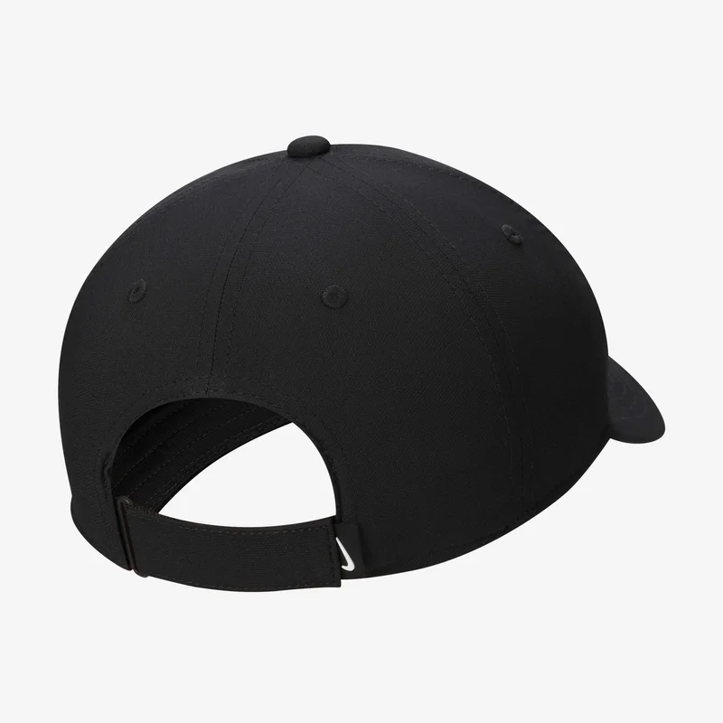 Nike Black Men's Dri-FIT Club Structured Swoosh Cap  | Best Price UAE