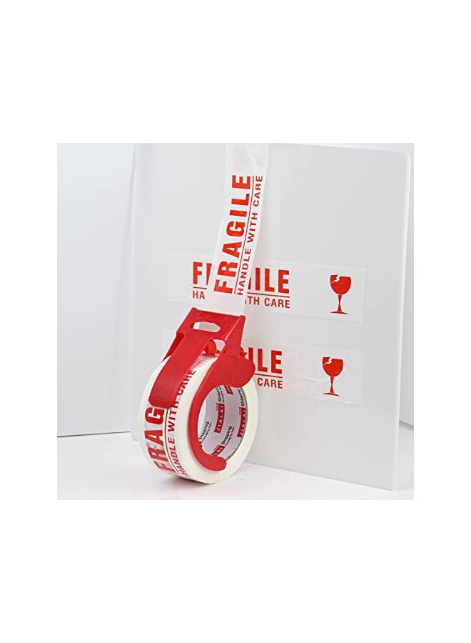 PROMASS 6 Rolls Fragile Sign Packing Tape for Shipping, 2in x 110Yards Heavy Duty Handle with Care Warning Tape for Sealing Parcel Boxes, Moving Boxes Houses, Fragile Product, Precision instrument, Valuables - Image 5