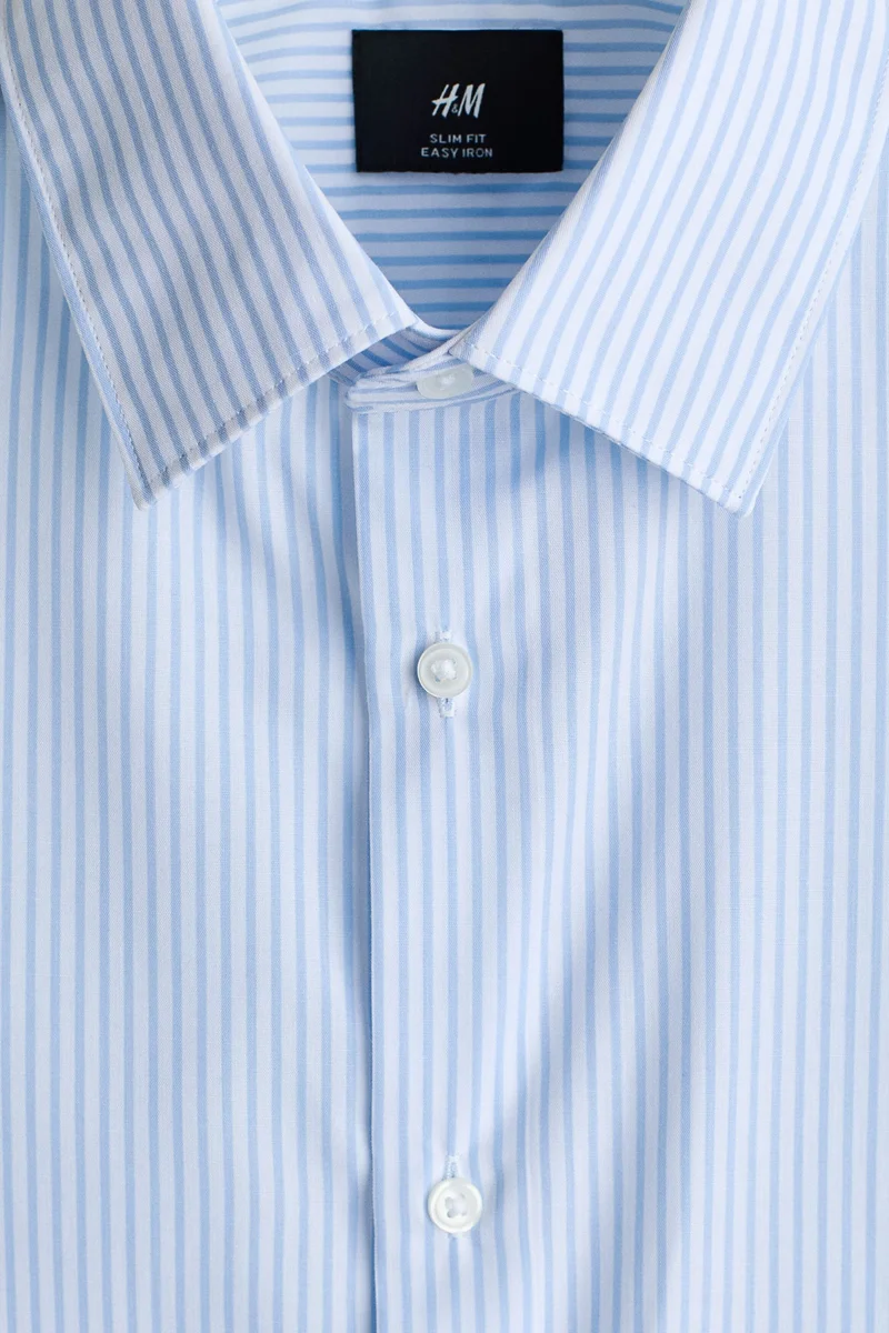 اتش اند ام قميص سهل الكي بقصّة سلِم