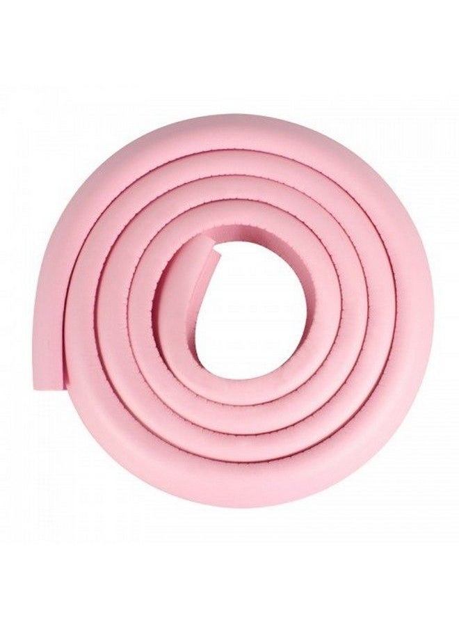 Kuhu Creations - Premium Kid'S Safety Furnituremarbel & Glass Edge Cushion Protector 2 Meter Corner Bar Strips (1 Pcs Pink) - Image 1