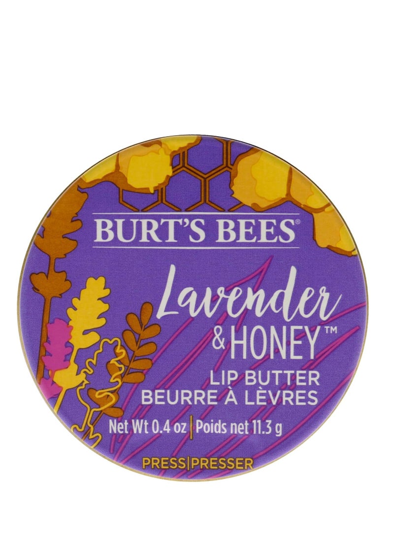 Burts Bees Burts Bees Lavander and Honey Lip Butter Unisex Lip Balm 0.4 oz 