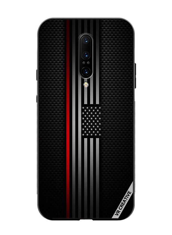 VR CREATIVE Protective Case Cover For OnePlus 7 Pro Abstract Design Multicolour - Image 1