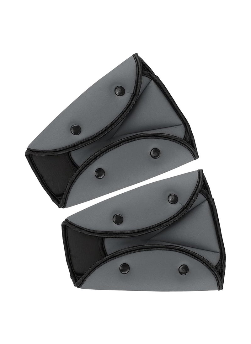 RATSAW - Seatbelt Adjuster for Kids 2 Packs Car Seatbelt Safety Cover Triangle Adjuster Firm Auto Shoulder Neck Strap Adjuster Protective Safety Strap Adjuster Pad Harness - Image 1