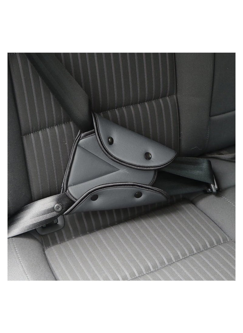 RATSAW - Seatbelt Adjuster for Kids 2 Packs Car Seatbelt Safety Cover Triangle Adjuster Firm Auto Shoulder Neck Strap Adjuster Protective Safety Strap Adjuster Pad Harness - Image 1