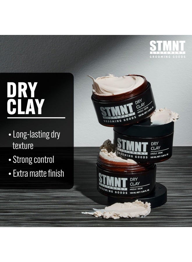 ستمنت منتجات العناية بالشعر STMNT طين جاف بلمسة نهائية غير لامعة إضافية 3.3 أونصة - Image 2