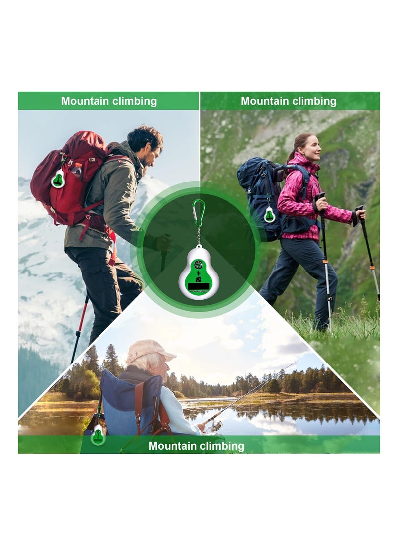 Generic - Solar-Powered Ultrasonic Mosquito Repellent with Compass - Outdoor Bug Zapper for Camping and Picnics, Hangable Electronic Insect Killer for Effective Mosquito Control. - Image 1