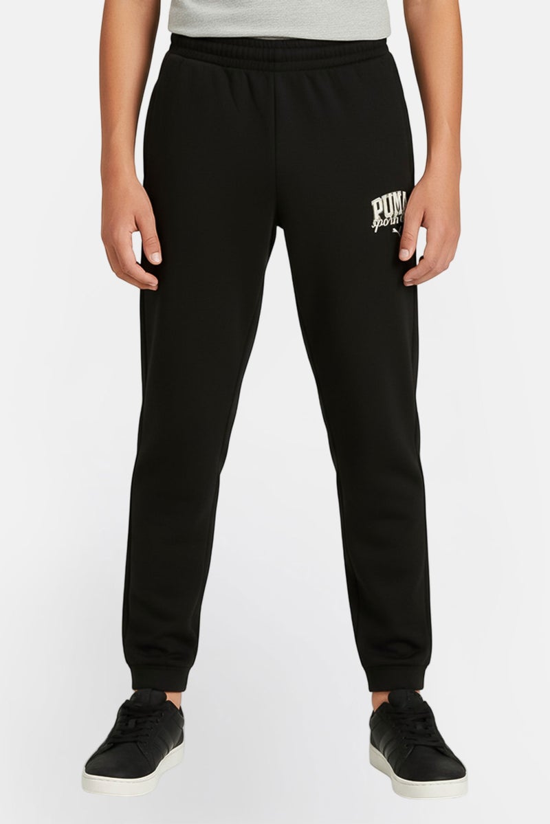 PUMA Kids Boy Sportswear Fit Outdoor Sweatpants, Black - Image 1