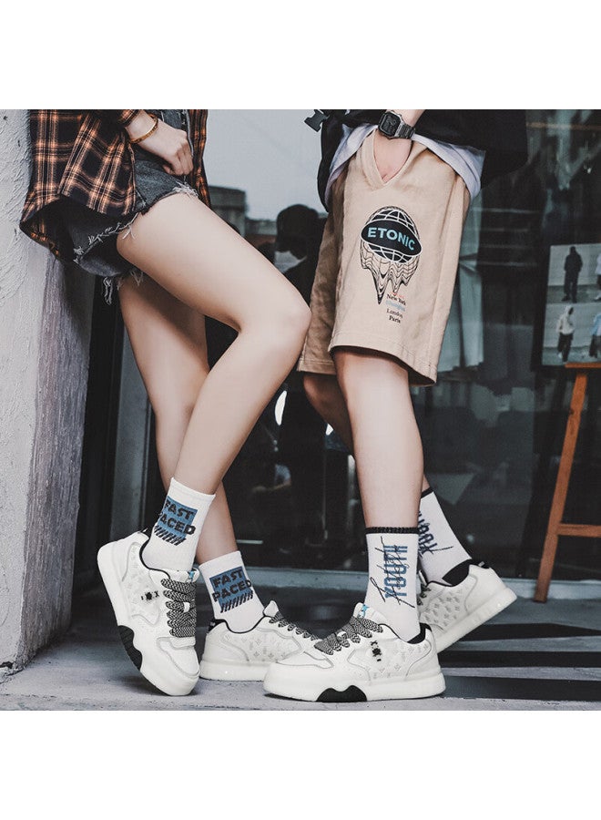 Violentbear Men's Summer Breathable Casual Board Shoes Trendy High-value All-match Low-top Popcorn Stepping-on Feeling Women's Shoes - Image 2
