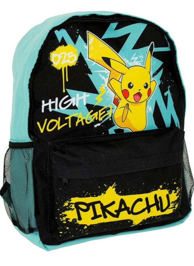 Generic - Pokemon Backpack Kids School Bags Pokemon Rucksack Back to School Backpack for Boys & Girls Pikachu Large Backpack for School - Image 1