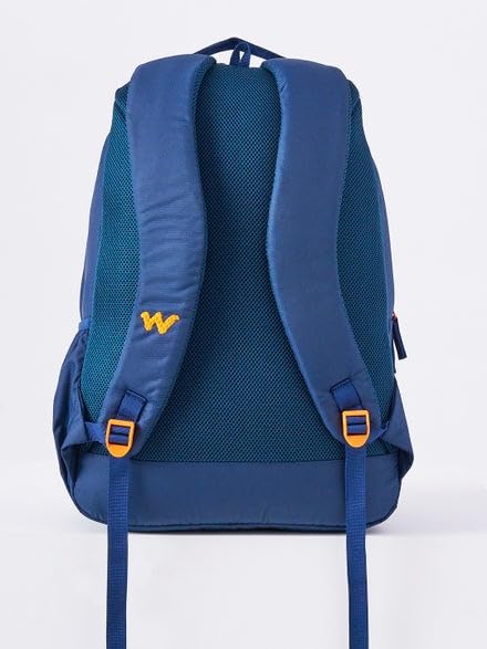 wildcraft Stylish Polyester Unisex Backpack | Atlas 40 Durable & Lightweight backpack for Men & Women | Backpack for Office, Gym, Travel - 40 Litre, Navy - Image 5