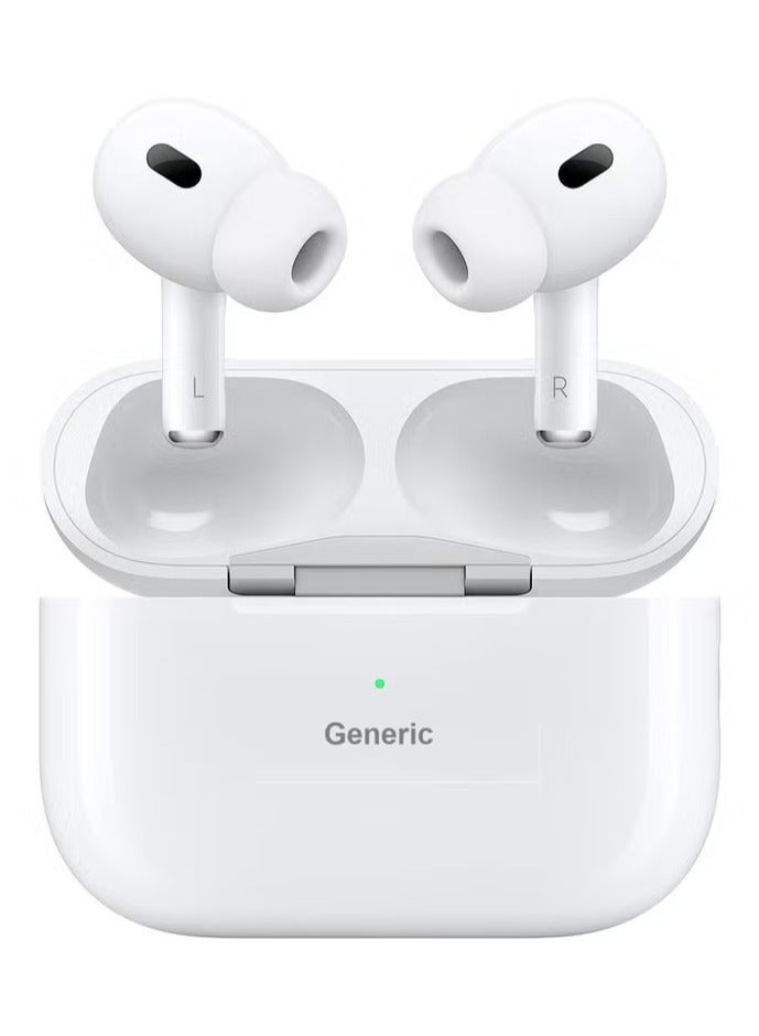 سماعات بلوتوث من جينيريك اصدار امريكي متوافقة مع اندرويد - ابيض - Image 1