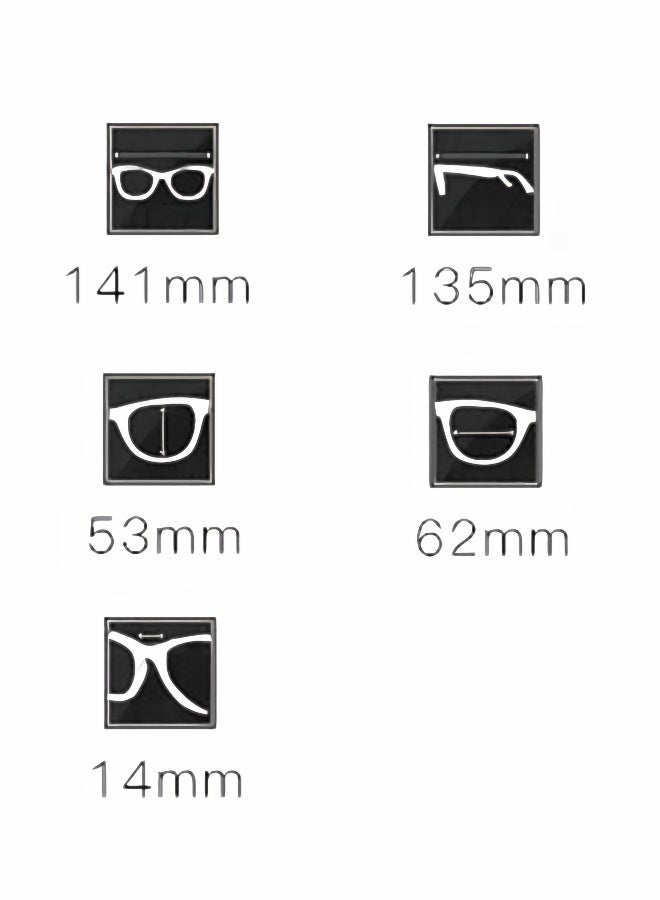 Gasin MIRAJ Series UV Protection Sunglasses, Aero Blue Gradient - Image 5