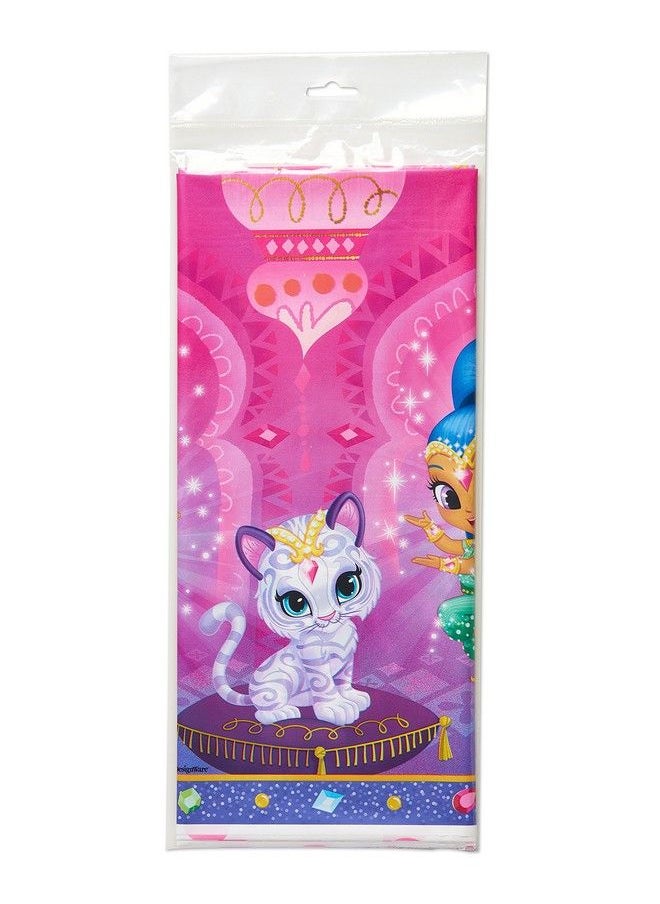 American Greetings - Shimmer And Shine Party Supplies Plastic Table Cover (1Count) - Image 1