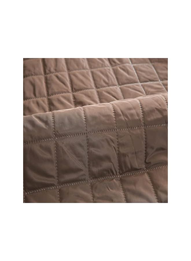 The Bros غطاء أريكة مقاوم للماء 1/2/3 مقاعد مبطن مضاد للتآكل للأرائك للكلاب والحيوانات الأليفة والأطفال وكراسي الاسترخاء (اللون: كاكي، الحجم: 3 مقاعد) - Image 5