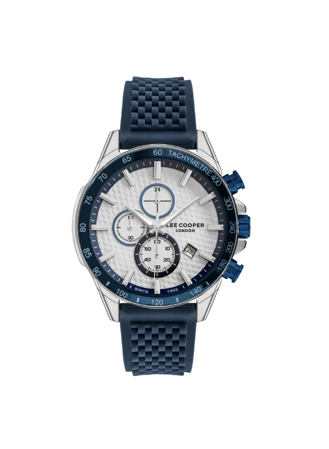 Lee Cooper Men's Silicone Multi Function Watch LC07341.390 - 46 mm