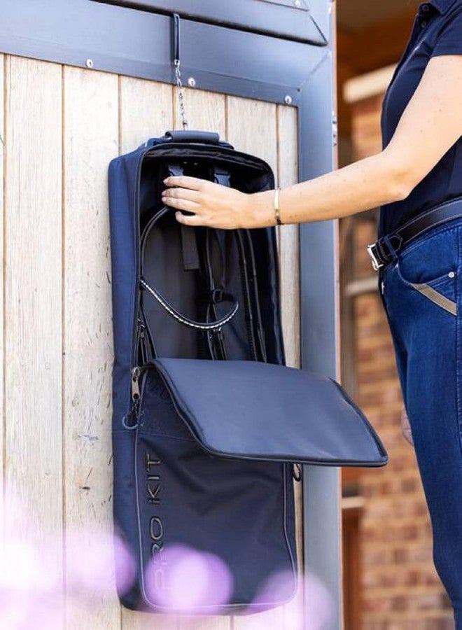 LeMieux Elite Pro Bridle Bag - Waterproof Outer - Inner Hanging Compartment - Padded Grab Handle - Navy - Image 5