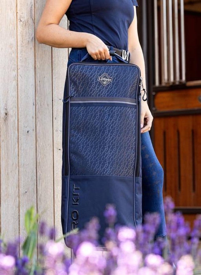 LeMieux Elite Pro Bridle Bag - Waterproof Outer - Inner Hanging Compartment - Padded Grab Handle - Navy - Image 3