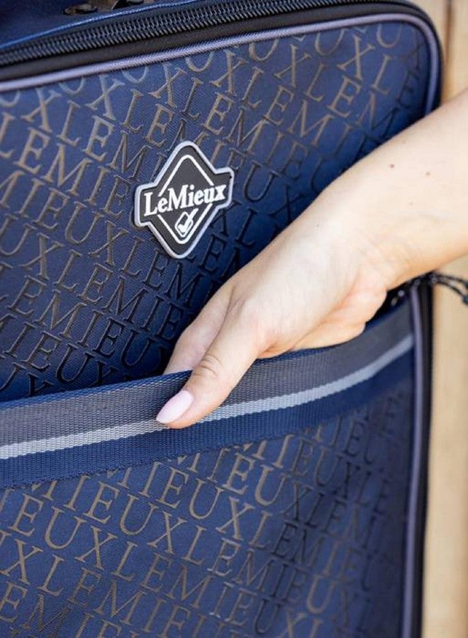 LeMieux Elite Pro Bridle Bag - Waterproof Outer - Inner Hanging Compartment - Padded Grab Handle - Navy - Image 4