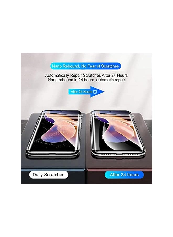 Zaboon - 1 2Pcs Compatible With Zte Nubia Red Magic 8 Pro Case And Screen Protector Hydraulic Film High Quality Soft Scratch Proof Transparent Cover Clear - Image 1