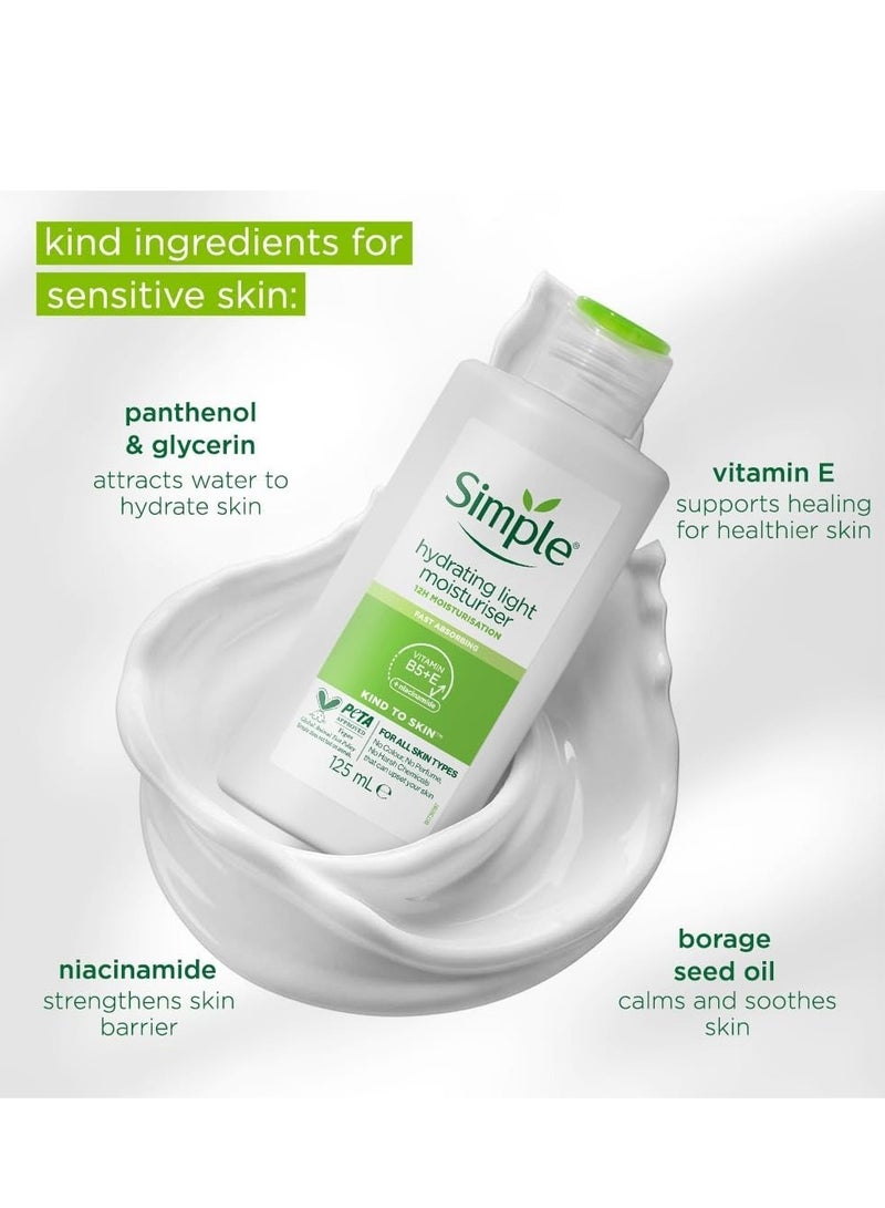 Simple Hydrating Light Moisturiser 125ml - Image 4