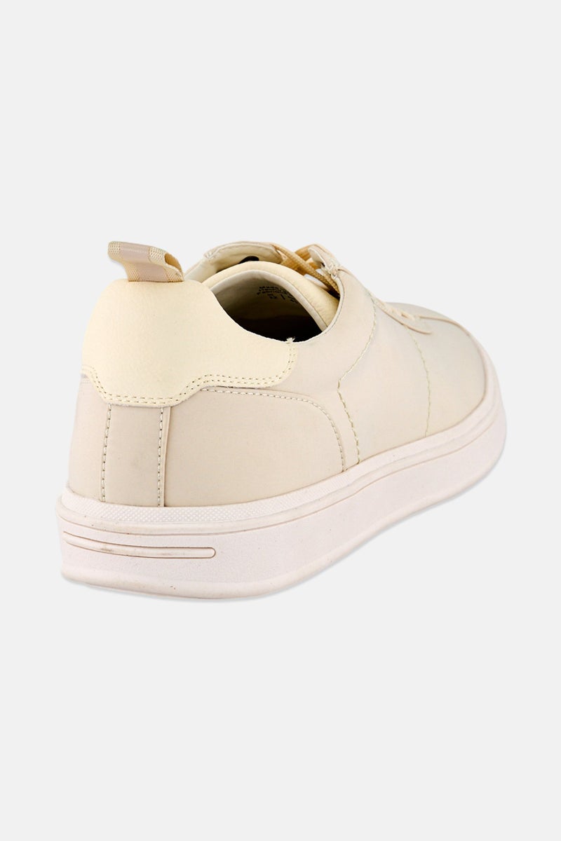 CALL IT SPRING Men Fontaine Lace Up Shoes, Cream - Image 3