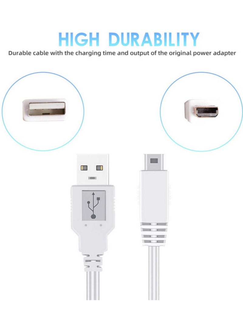 3M USB Data Power Charger Cable for Nintendo Wii U WIIU Gamepad Controller NI5L Fast Charging for PC Laptop Car Home Office Bedroom and More - Image 3