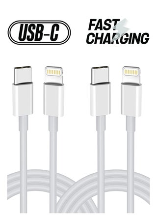 USB C to Lightning Cable 2PACK 1M Fast Charger Cable, iPhone Charger Cord Compatible with iPhone 14/13/12/11 Pro Max/XS MAX/XR/XS/X/8/7/Plus - pzsku/Z2628F072675FB774C759Z/45/_/1738233251/c7051e5f-039a-48fe-ad1b-70565bd4a425