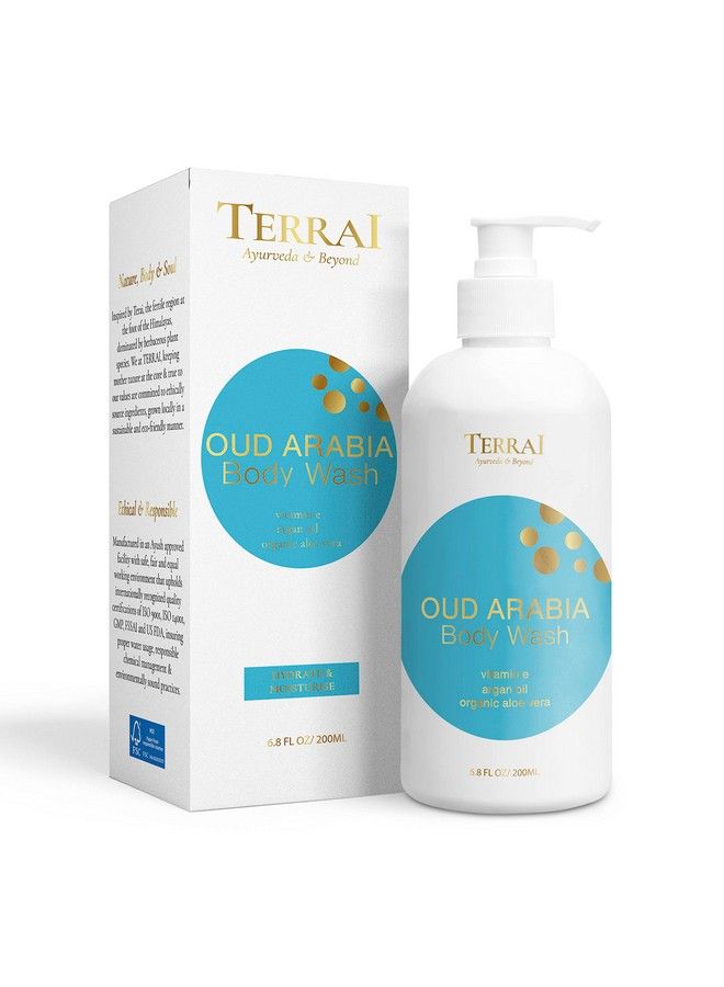 TERRAI Arabic Oud Body Wash With Vitamin E & Cedarwood Oil Antiinflammatory Antiodour Hydrate Replenish & Rejuvenate Your Skin For Men & Women 200Ml - Image 2