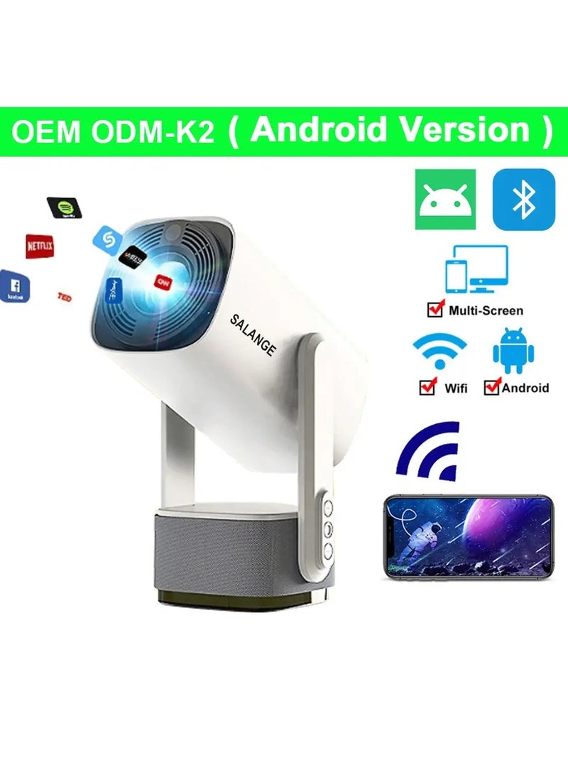 Pan Tilt Lamp Rechargable Projector- 4k 5Ghz Wifi  - Image 4