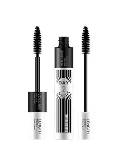 PARTY QUEEN Dual Uses Length  Volume Brush Extra Black Waterproof Mascara.  - Image 1
