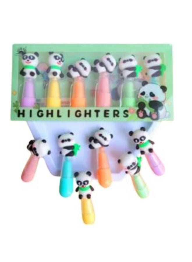 Moon Berry Kawaii Highlighter Set-6Pcs - Image 1