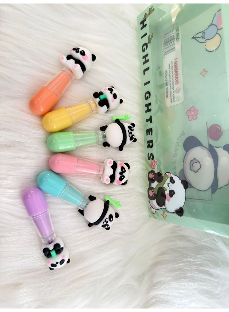 Moon Berry Kawaii Highlighter Set-6Pcs - Image 4