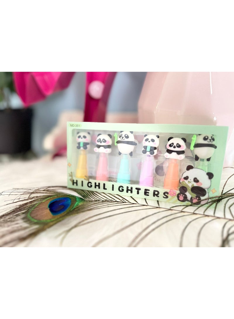 Moon Berry Kawaii Highlighter Set-6Pcs - Image 5
